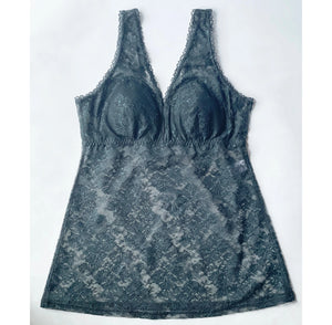 Viola All Lace Bra Camisole | Moss Green