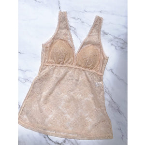 Viola All Lace Bra Camisole | Nude Pink