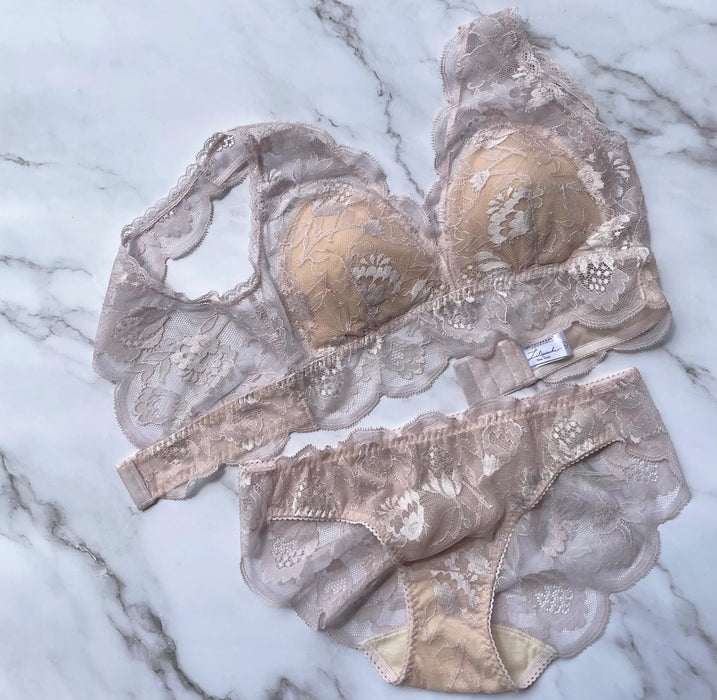 Protea Long Bralette | Pink