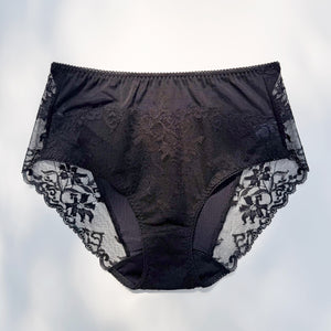 Little Bloom High Waist Bikini | Black