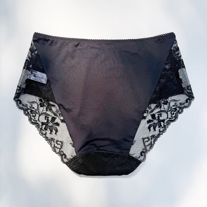 Little Bloom High Waist Bikini | Black