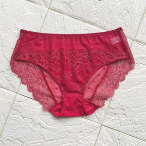 Polka Dot High Waist Bikini | Berry
