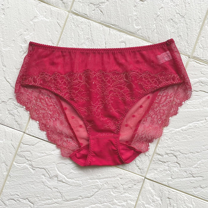 Polka Dot High Waist Bikini | Berry